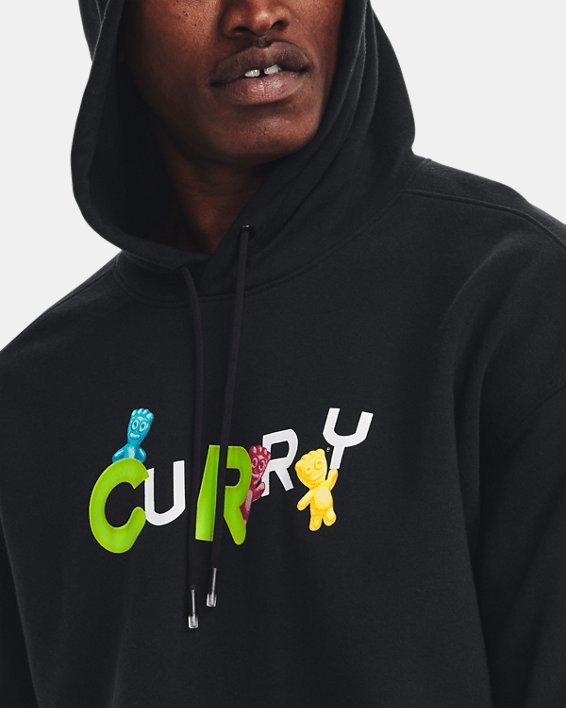 Curry Collab 1連帽上衣 in Black image number 3